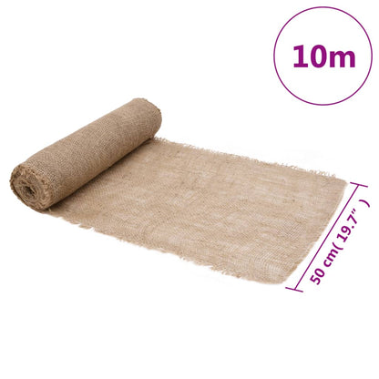 Jutegewebe 0,5x10 m 100% Jute 200 g/m²
