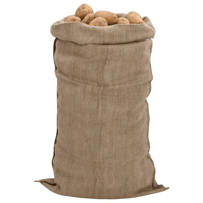 Jutesäcke 30 Stk. 65x135 cm 100% Jute 340 g/m²