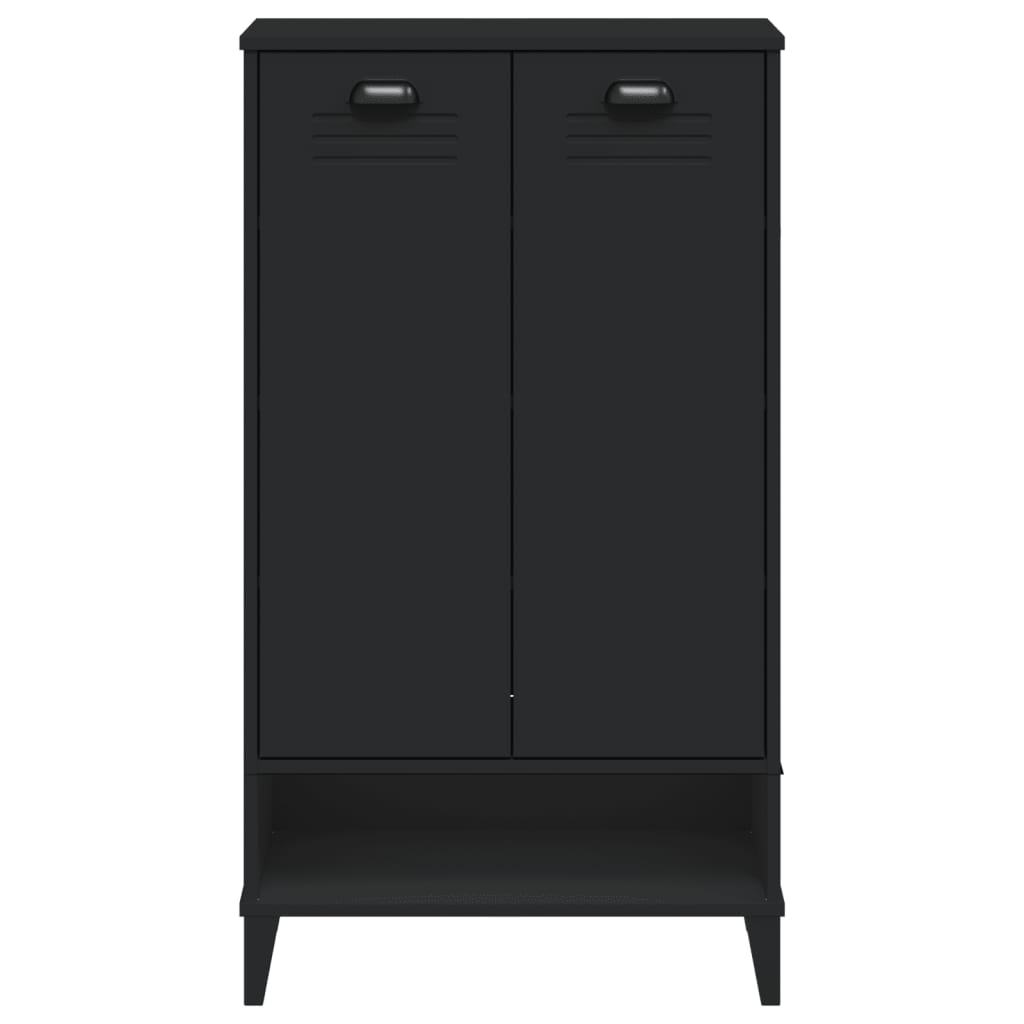 Schuhschrank VIKEN Schwarz Holzwerkstoff