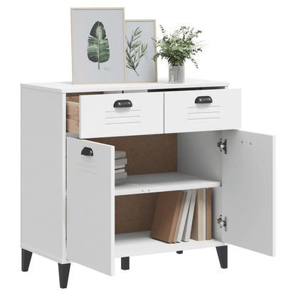 Skænk VIKEN Hvid 80x40x80 cm Træ Materiale