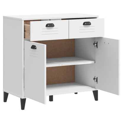 Skænk VIKEN Hvid 80x40x80 cm Træ Materiale