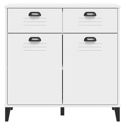 Skænk VIKEN Hvid 80x40x80 cm Træ Materiale