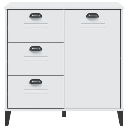Skænk VIKEN Hvid 80x40x80 cm Træ Materiale
