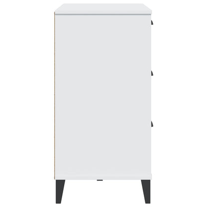 Skænk VIKEN Hvid 80x40x80 cm Træ Materiale