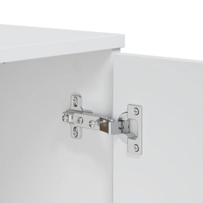 Skænk VIKEN Hvid 80x40x80 cm Træ Materiale