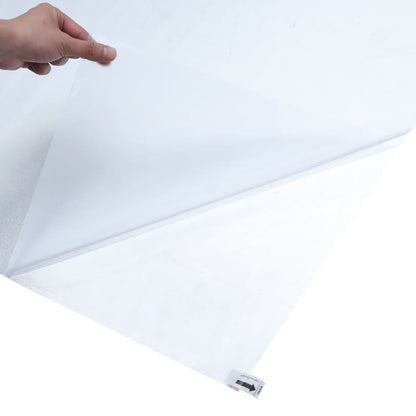 Fensterfolie Statisch Matt Grau 45x2000 cm PVC