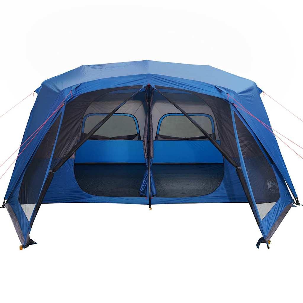 Familienzelt 10 Personen Blau Quick Release Wasserdicht