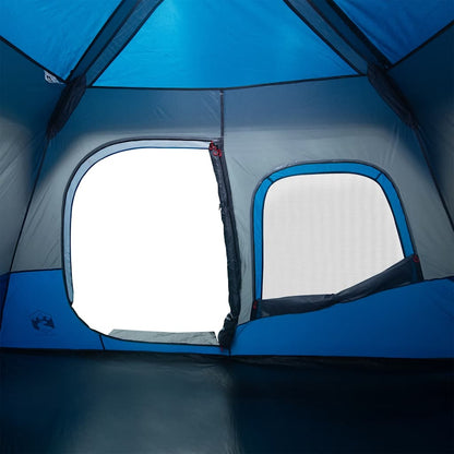Familienzelt 6 Personen Blau Quick Release Wasserdicht