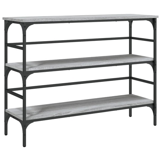Konsolbord Grå Sonoma 100x32x75 cm Træmateriale