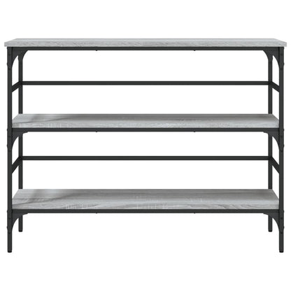 Konsolentisch Grau Sonoma 100x32x75 cm Holzwerkstoff