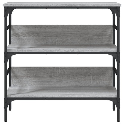 Konsolentisch Grau Sonoma 75x32x75 cm Holzwerkstoff