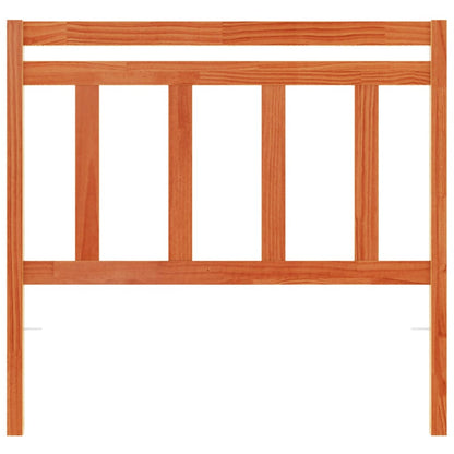 Sengegavl Voks Brun 100 cm Massiv Fyr