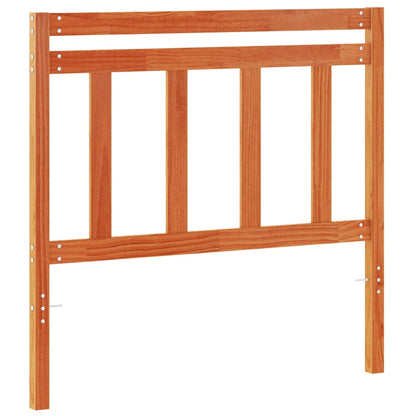 Sengegavl Voks Brun 100 cm Massiv Fyr