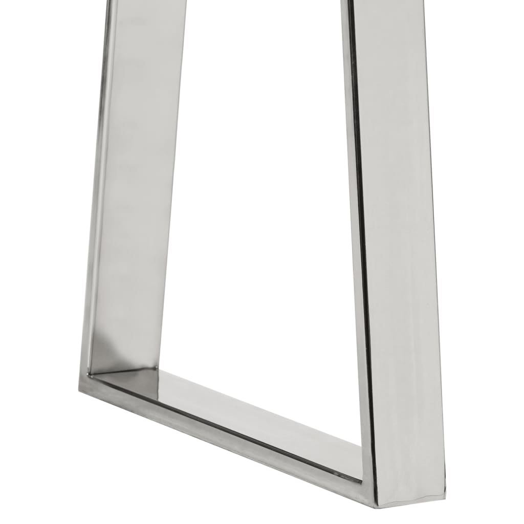 Bank Baumkante 105 cm Massivholz Akazie