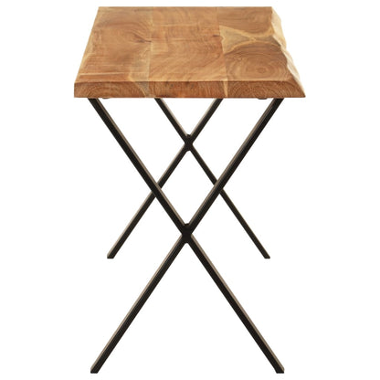 Bank Baumkante 105 cm Massivholz Akazie