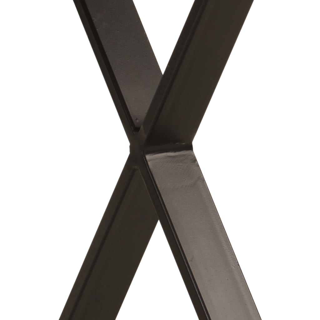 Bank Baumkante 105 cm Massivholz Akazie