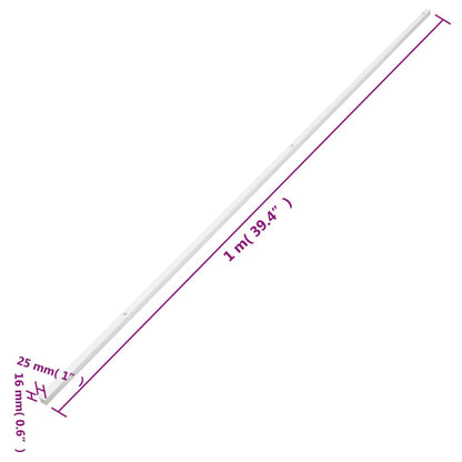 Installationsrohre 25x16 mm 30 m PVC