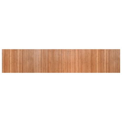 Teppich Rechteckig Natur 60x300 cm Bambus