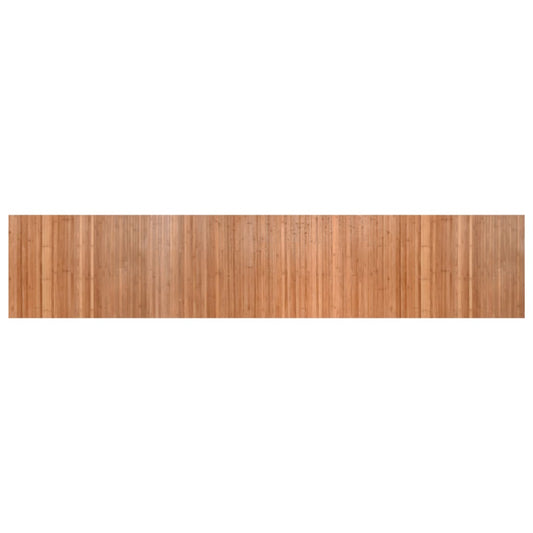 Teppich Rechteckig Natur 60x300 cm Bambus