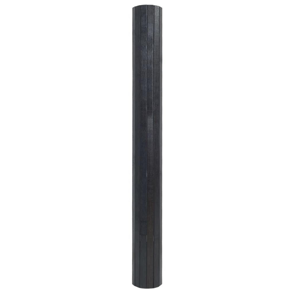 Tæppe Rektangulært Grå 60x500 cm Bambus