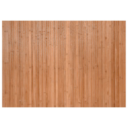 Teppich Rechteckig Natur 70x100 cm Bambus