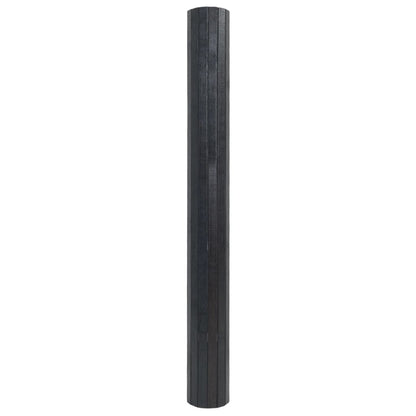 Teppich Rechteckig Grau 70x200 cm Bambus