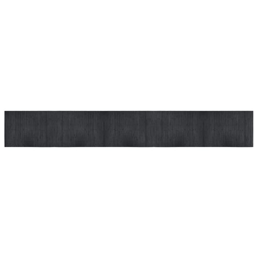 Teppich Rechteckig Grau 70x500 cm Bambus