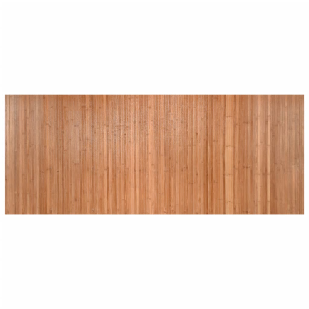 Teppich Rechteckig Natur 80x200 cm Bambus