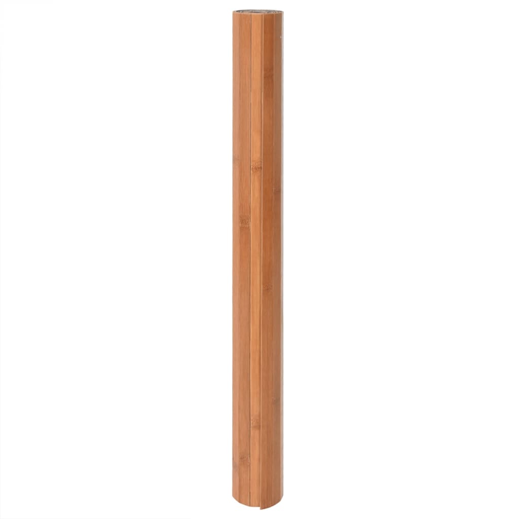 Teppich Rechteckig Natur 80x200 cm Bambus