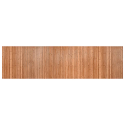 Teppich Rechteckig Natur 80x300 cm Bambus