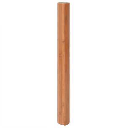 Teppich Rechteckig Natur 100x100 cm Bambus