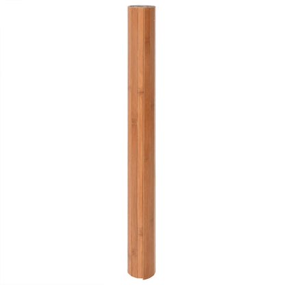 Teppich Rechteckig Natur 100x200 cm Bambus