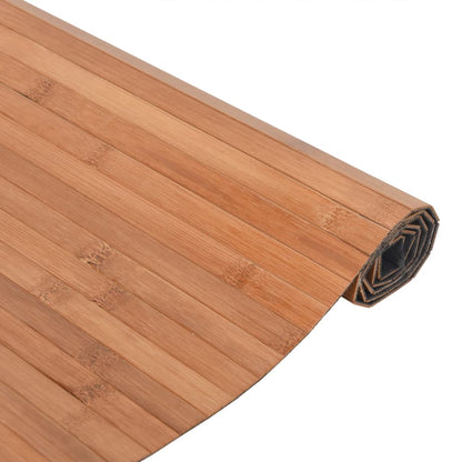 Teppich Rechteckig Natur 100x200 cm Bambus
