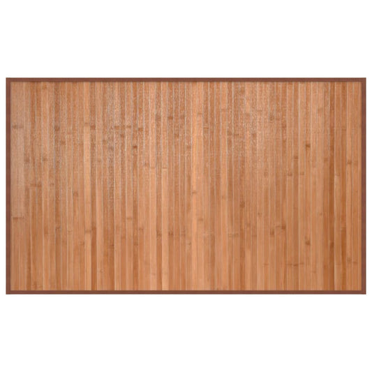Teppich Rechteckig Natur 60x100 cm Bambus