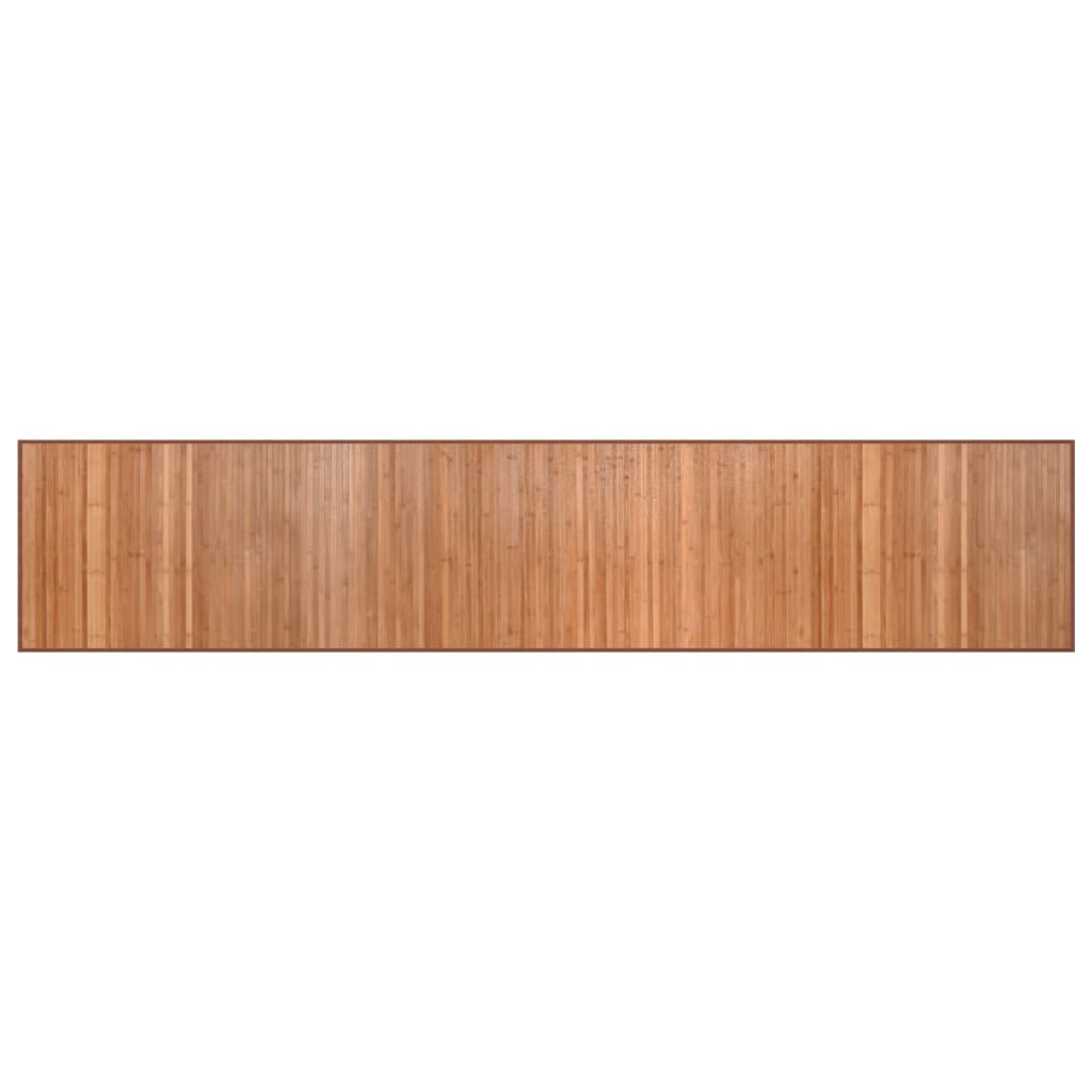 Teppich Rechteckig Natur 60x300 cm Bambus