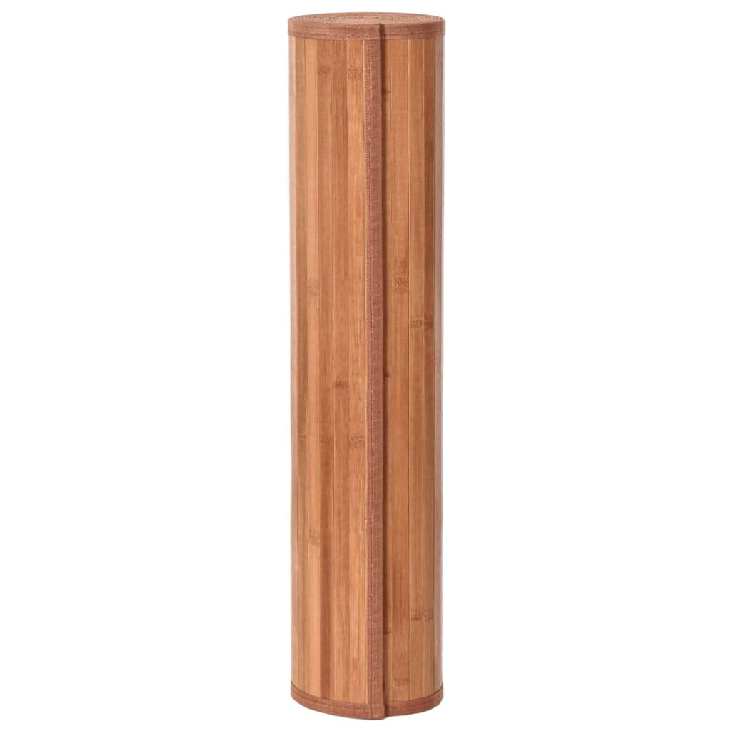 Teppich Rechteckig Braun 60x400 cm Bambus