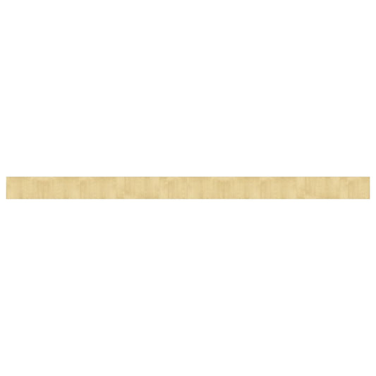 Teppich Rechteckig Hell Natur 60x1000 cm Bambus