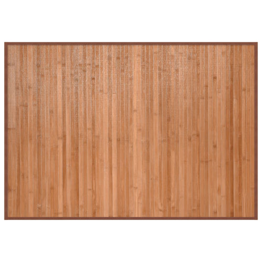 Teppich Rechteckig Natur 70x100 cm Bambus