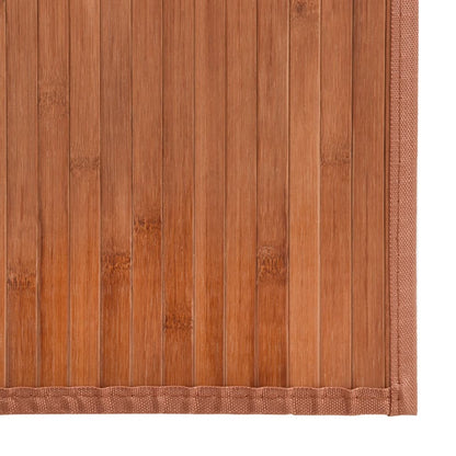 Tæppe Rektangulær Brun 70x500 cm Bambus
