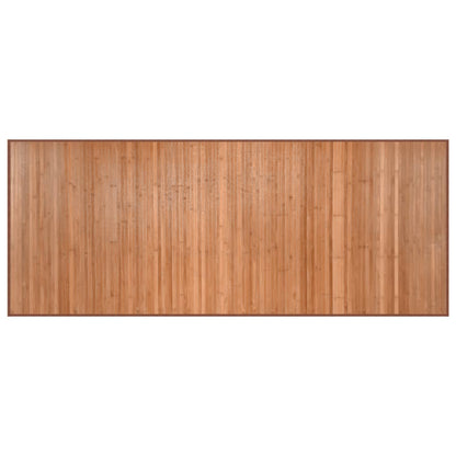 Teppich Rechteckig Natur 80x200 cm Bambus