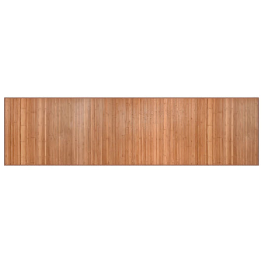 Teppich Rechteckig Natur 80x300 cm Bambus