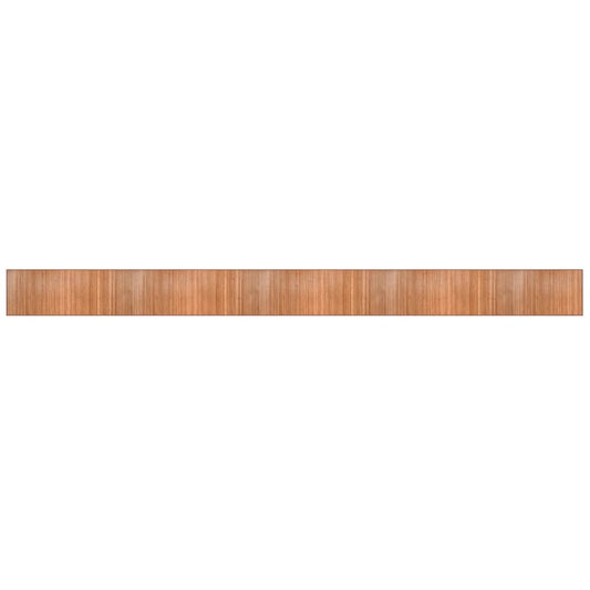 Teppich Rechteckig Natur 100x1000 cm Bambus
