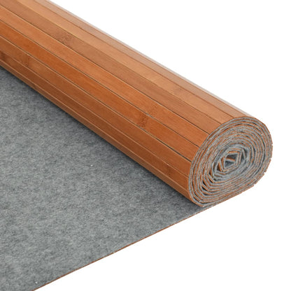 Skærm Brun 165x400 cm Bambus