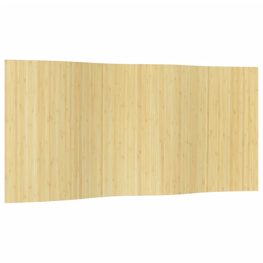 Paravent Hell Natur 165x400 cm Bambus