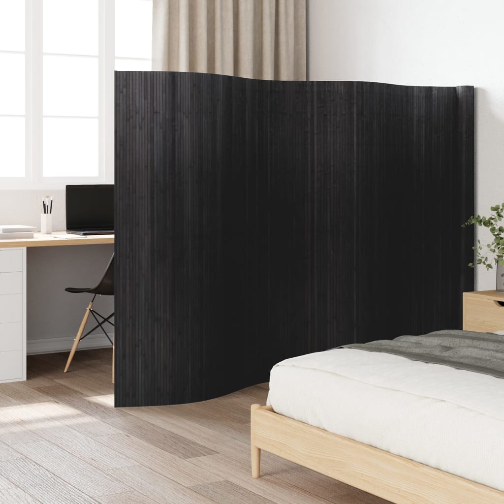 Skærm Grå 165x600 cm Bambus