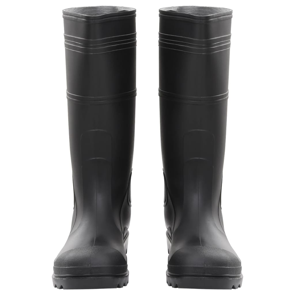 Gummistiefel Schwarz Größe 45 PVC