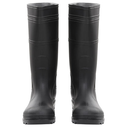 Gummistiefel Schwarz Größe 45 PVC