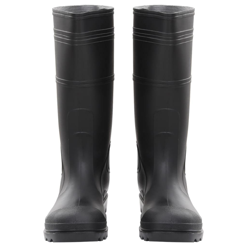Gummistiefel Schwarz Größe 46 PVC
