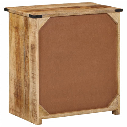 Sideboard mit 3 Schubladen 55x35x60 cm Massivholz Mango