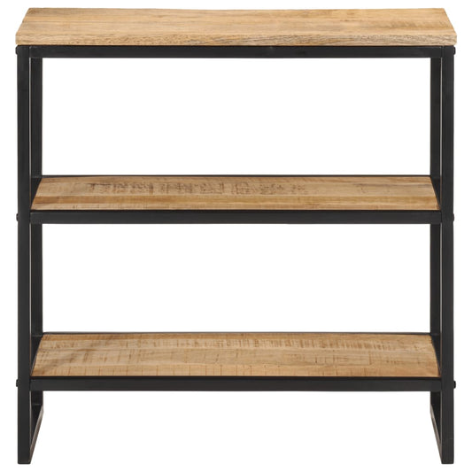 Konsolentisch 70x35x70 cm Raues Massivholz Mango